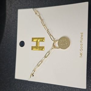 Letter H necklace